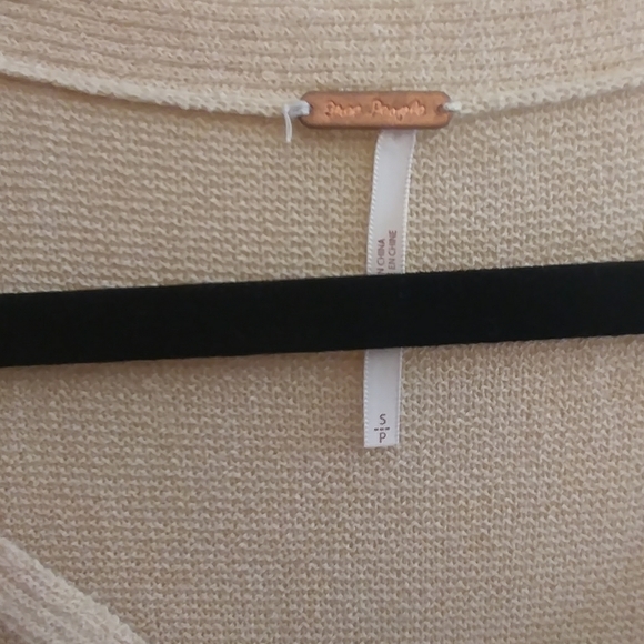 Free People Criss-Cross Front Knit Tunic Sweater - Picture 4 of 10